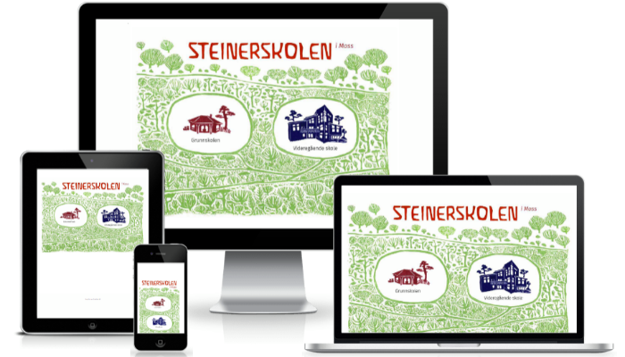 Vi gratulerer Steinerskolen i Moss med nye hjemmesider! 